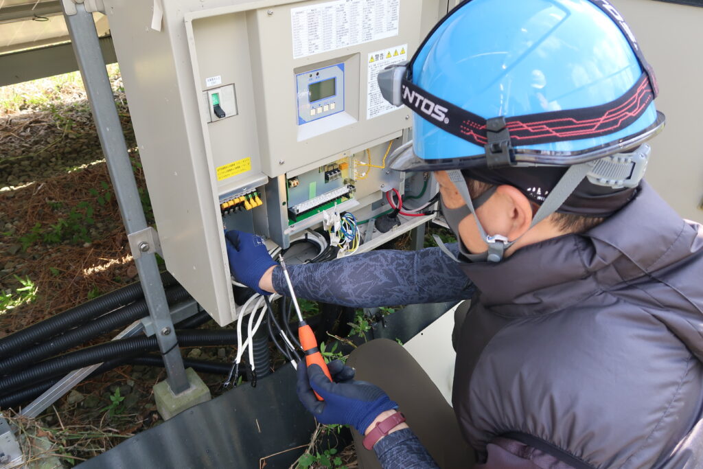 太陽光発電設備のメンテナンス